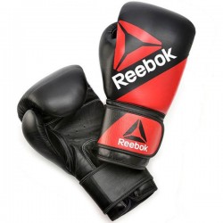 Боксерські рукавички Reebok Combat 12oz, код: RSCB-10070RDBK