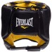 Шолом боксерський Everlast Elite з бампером шкіряний, чорний, код: EVP000012-S52