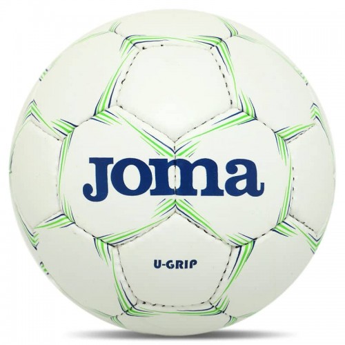 М"яч для гандболу Joma U-Grip №2, белый-зеленый, код: 400668-217