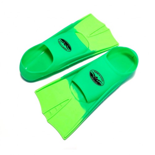 Ласти для плавання в басейні SNS TE-2737-3-2729-СА розмір 27-29, салатовий, код: 11437-SNS