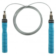 Скакалка швидкісна кросфіт з підшипником і сталевим тросом FitGo Proesce 3 м, синій, код: FI-1945_BL