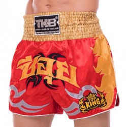 Шорти для тайського боксу та кікбоксингу Top King S, червоний, код: TKTBS-049_SR