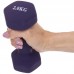 Гантели для фитнеса FitGo 1x2кг фиолетовый, код: TA-0001-2_V-S52
