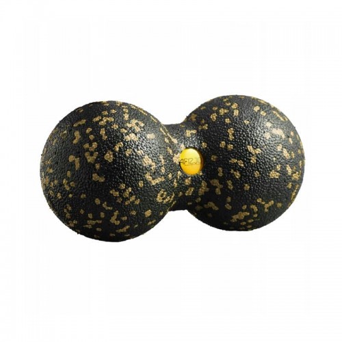 Масажний м"яч подвійний 4Fizjo EPP DuoBall 08 Black/Gold, код: P-5907739314802
