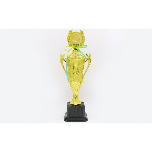 Кубок спортивний з ручками, кришкою і місцем під жетон PlayGame Unity 40 см, код: C-678C
