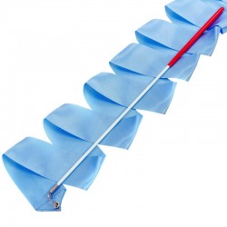 Стрічка для художньої гімнастики FitGo Lingo синій, код: C-3249_BL