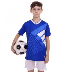 Форма футбольна підліткова PlayGame розмір 30, ріст 150, синій-білий, код: CO-2005B_30BLW-S52