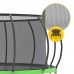 Батут із внутрішньою сіткою 4Fizjo Pro 16FT 496 см Black/Green, код: P-5907739319241