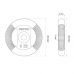 Диск чавунний K-Sport Kettel 5 кг, сірий, код: KS-299-IN