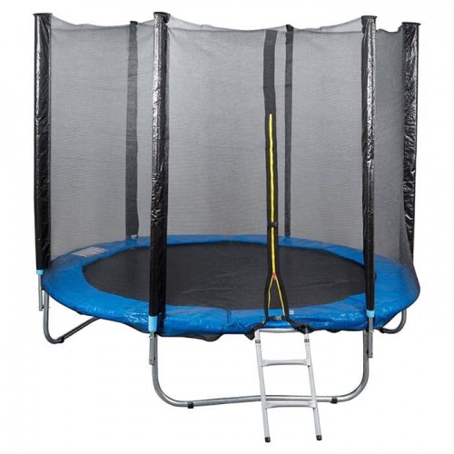 Батут Let"sGo із захисною сіткою 8" (244 см) синій, код: LG8/MZ244B-WS Батут Let"sGo із захисною сіткою 8" (244 см) синій, код: LG8/MZ244B-WS