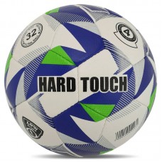 М"яч для футзалу Hard Touch Hydro Technology №4, білий-синій, код: FB-5039_WBL