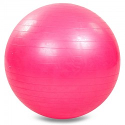 М'яч для фітнесу FitGo 650 мм рожевий, код: FI-1980-65_P