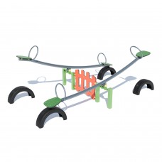 Качалка-балансир подвійний Miros 2890х1620х1070 мм, код: DIO143.2 HDPE