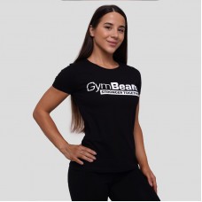 Футболка жіноча GymBeam Clothing Stronger Together M, чорний, код: 221813-GB