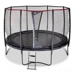 Батут Exit PeakPro 3660 мм чорний з захисною сіткою, код: 13.10.12.00 Батут Exit PeakPro 3660 мм чорний з захисною сіткою, код: 13.10.12.00
