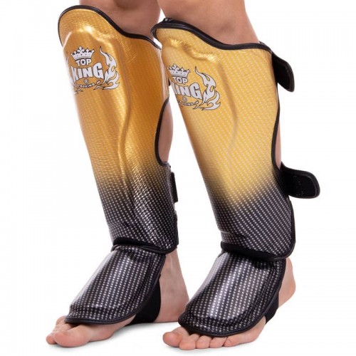 Захист гомілки та стопи для єдиноборств Top King Super Star S золотий, код: TKSGSS-01_SY-S52 Захист гомілки та стопи для єдиноборств Top King Super Star S золотий, код: TKSGSS-01_SY-S52
