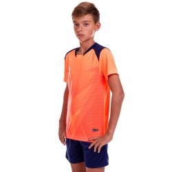 Форма футбольна дитяча PlayGame Lingo 2XS, рост 135-145, помаранчевий-темно-синій, код: LD-M8627B_2XSORBL
