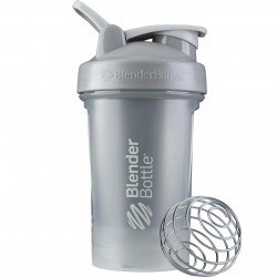 Шейкер спортивний BlenderBottle Classic Loop PRO 20oz/590ml Pebble Grey (500385), код: Loop_Pro_20oz_Grey