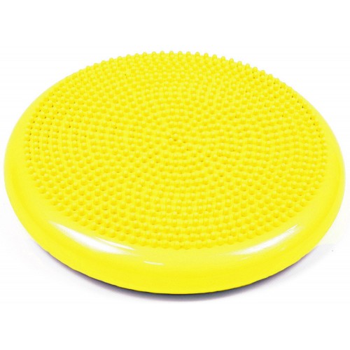 Балансувальна масажна подушка EasyFit 330 мм, жовта, код: EF-1840-Y-EF
