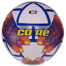 М"яч футбольний Habryd Shiny Core Fighter №5 PU білий-синій-помаранчевий, код:FB-3136_BLOR-S52