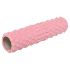 Ролер масажний циліндр (ролик мфр) FitGo Grid Spine Roller, 450x105 мм, рожевий, код: FI-9389_P Ролер масажний циліндр (ролик мфр) FitGo Grid Spine Roller, 450x105 мм, рожевий, код: FI-9389_P