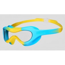 Окуляри-маска для плавання дитяча Arena Spider Kids Mask блакитний-жовтий, код: 3468336662465