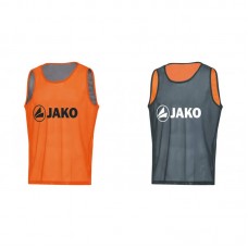 Манішка двостороння доросла Jako Reverse 73х55см, помаранчевий-сірий, код: 4059562355420