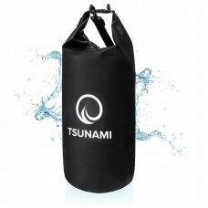 Гермомішок Tsunami Dry Pack 20 л водозахисний, чорний, код: P-5905973400015