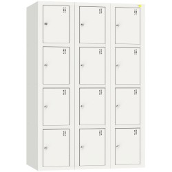 Металеві коміркові шафи 500х1200х1800 мм, код: ШЯ-400/3-4