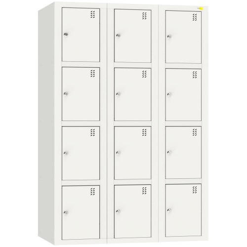 Металеві коміркові шафи 500х1200х1800 мм, код: ШЯ-400/3-4 Металеві коміркові шафи 500х1200х1800 мм, код: ШЯ-400/3-4