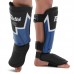 Захист гомілки та стопи для єдиноборств Fairtex, розмір M, чорний-синій, код: BO-9486_MBKBL Захист гомілки та стопи для єдиноборств Fairtex, розмір M, чорний-синій, код: BO-9486_MBKBL