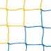 Сітка на ворота футбольні посиленої міцності PlayGame Стандарт плюс 7,5x2,55x1,05м 2шт, жовтий-синій, код: SO-9562_YBL
