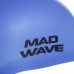 Шапочка для плавання силіконова для дорослих MadWave Light Big синій, код: M053113_BL