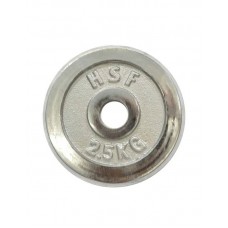 Диск хромований 2,5 кг HouseFit DB C102-2.5, код: K00000023017 Диск хромований 2,5 кг HouseFit DB C102-2.5, код: K00000023017