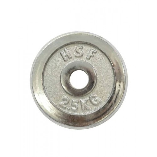 Диск хромований 2,5 кг HouseFit DB C102-2.5, код: K00000023017 Диск хромований 2,5 кг HouseFit DB C102-2.5, код: K00000023017