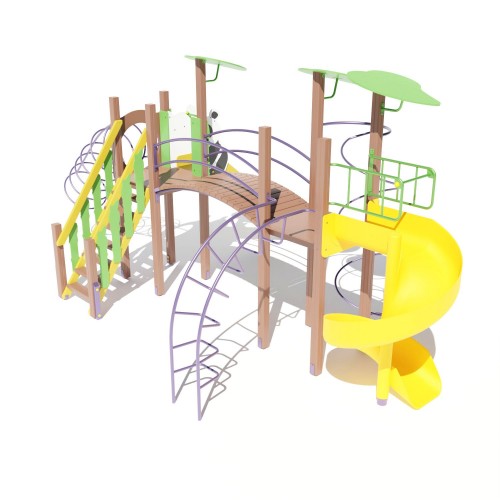 Ігровий комплекс Miros «Мішутка» 6650x4790x3110 мм, код: DIO838 Ігровий комплекс Miros «Мішутка» 6650x4790x3110 мм, код: DIO838