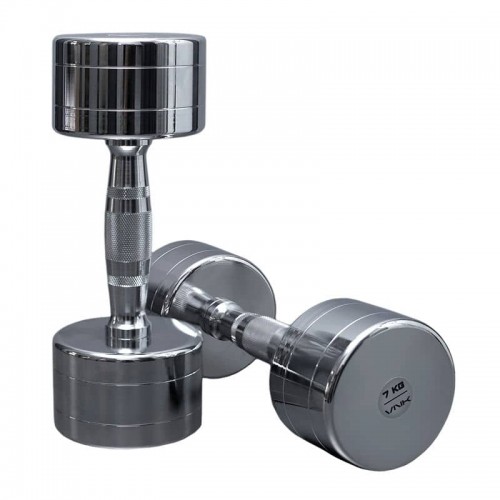 Хромований гантельний ряд V`Noks PRO зі стійкою, код: 60163-RX Хромований гантельний ряд V`Noks PRO зі стійкою, код: 60163-RX