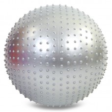 М"яч для фітнесу FitGo 750 мм сірий, код: FI-4437-75_GR