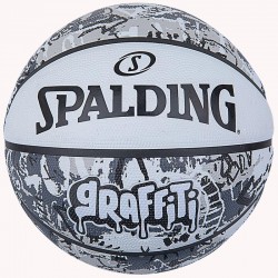 М"яч баскетбольний Spalding Graffitti №7, сірий, код: 689344405919