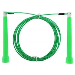 Скакалка швидкісна кроссфіт з підшипником та сталевим тросом Cima 3м, зелений, код: FI-7472_G Скакалка швидкісна кроссфіт з підшипником та сталевим тросом Cima 3м, зелений, код: FI-7472_G