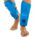 Захист гомілки та стопи для єдиноборств Araza, розмір S, синій, код: BO-1252_SBL