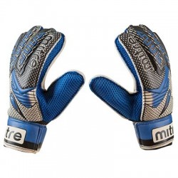 Воротарські рукавички PlayGame Latex Foam MITRE, розмір 7, синій., Код: GGMT-17-WS
