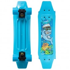 Скейтборд пластиковий PLAYBABY Fish Duckbill 23in блакитний, код: SK-418-6