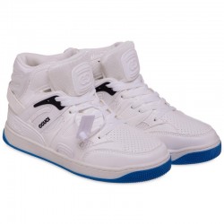 Кросівки для баскетболу Ccuci розмір 38 (24см), білий-синій, код: F056-5_38WBL