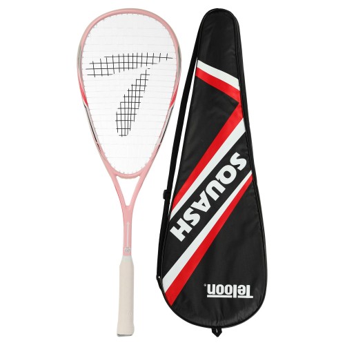 Ракетка для сквошу Teloon рожевий, код: TOUR182-S52 Ракетка для сквошу Teloon рожевий, код: TOUR182-S52
