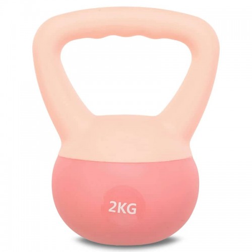 Гиря м"яка FitGo 2кг, рожевий, код: FI-0122-2_P