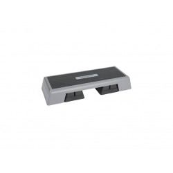 Степ платформа Lifemaxx 900х350х150-200-250 мм, сірий-чорний, код: LMX1122-FS