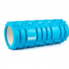 Масажний ролик (роллер) PowerPlay Massage Roller 330х140 мм, синій, код: PP_4025_Blue