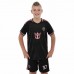 Форма футбольна дитяча Inter Miami Messi 10 гостьова 2024, розмір 22, зріст 125-130, чорний-рожевий, код: CO-3642_22