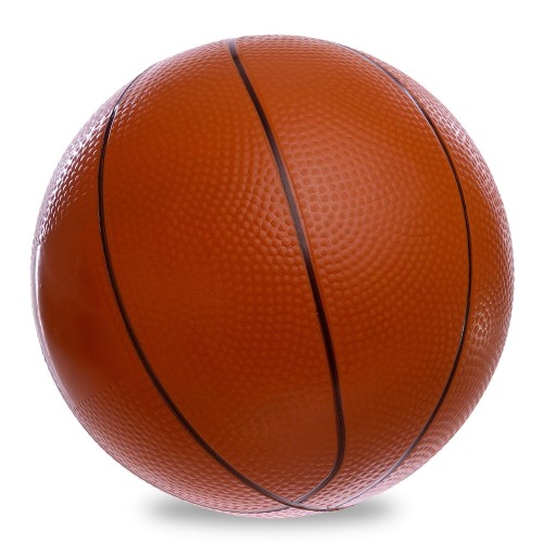 М"яч баскетбольний гумовий Legend коричневий-чорний, код: BA-1905_BBK
